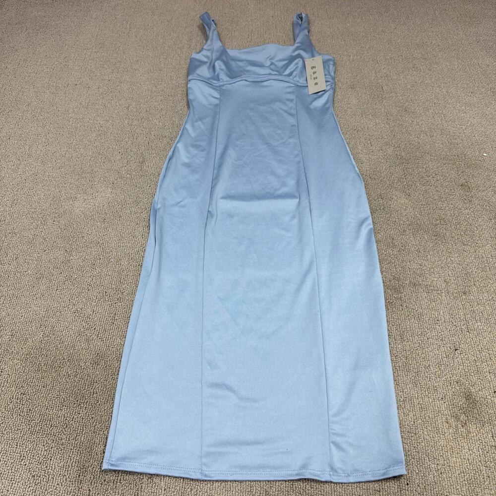 Gaze Dress Women’s Blue Sleeveless Size Small NWT